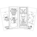 Barker Creek Color Me Celebrate Winter Bookmark Duets, 60/Set 2187